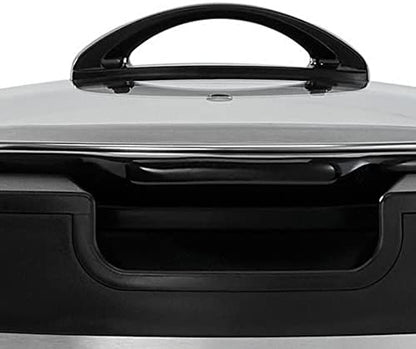 Crock-Pot Thermoshield 6 Quart Slow Cooker with Carry Handles 5Y2E