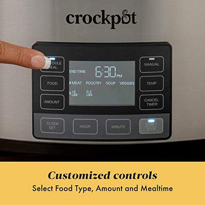 Crock-Pot MyTime 6 Quart Programmable Slow Cooker 9ONC