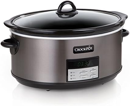 Crock-Pot 8 Quart Programmable Slow Cooker with Auto Warm YWWQ