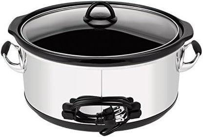 Crock-Pot 7 Quart Programmable Slow Cooker – Polished Platinum OTGY