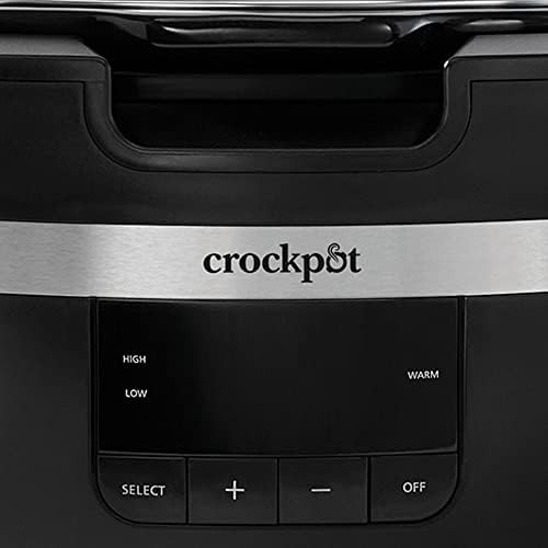 Crock-Pot Thermoshield 6 Quart Slow Cooker with Carry Handles 5Y2E