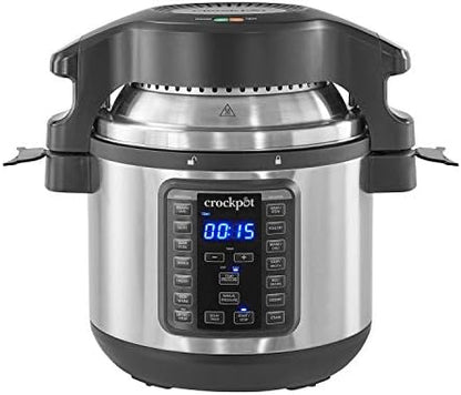Crock-Pot Express Crisp 8 Quart 10-in-1 Pressure Cooker P4WP