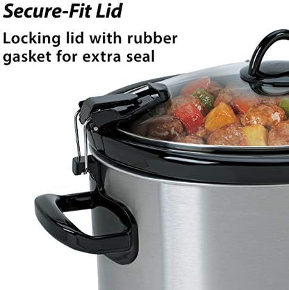 Crock-Pot Cook & Carry 6 Quart Portable Slow Cooker MWK5