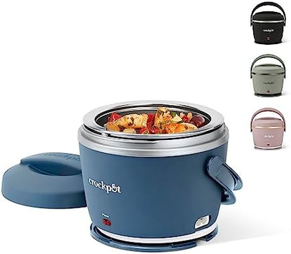 Crock-Pot Electric Lunch Box Food Warmer 20oz – Faded Blue 8FT5