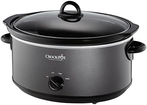 Crock-Pot 7 Quart Slow Cooker – Charcoal P9QK