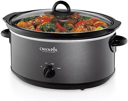 Crock-Pot 7 Quart Slow Cooker – Charcoal P9QK