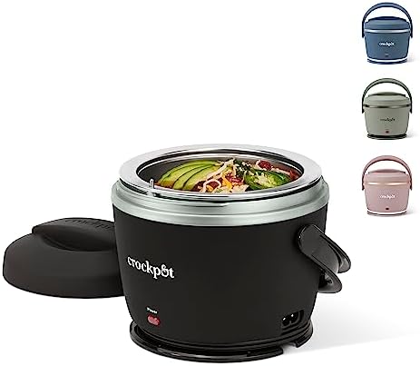 Crock-Pot Electric Lunch Box Food Warmer 20oz – Black R3YT