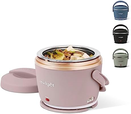 Crock-Pot Electric Lunch Box Food Warmer 20oz – Blush Pink 38FJ