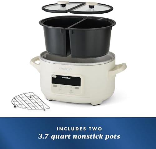 Crock-Pot MultiMeal Multicooker with Programmable Slow Cooker H6JA