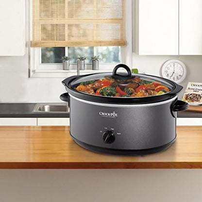 Crock-Pot 7 Quart Slow Cooker – Charcoal P9QK