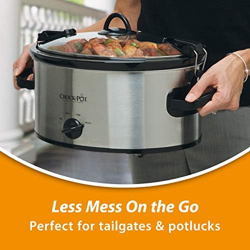 Crock-Pot Cook & Carry 6 Quart Portable Slow Cooker MWK5