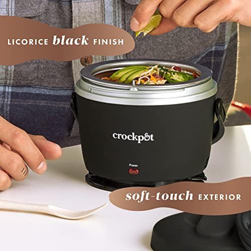 Crock-Pot Electric Lunch Box Food Warmer 20oz – Black R3YT