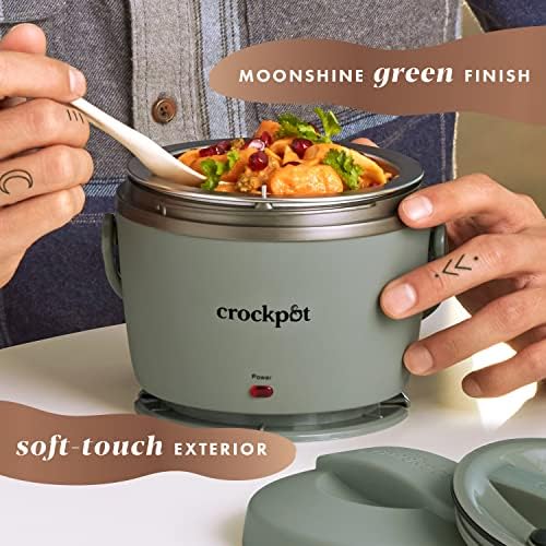 Crock-Pot Portable Electric Lunch Box Food Warmer – Green RNX5