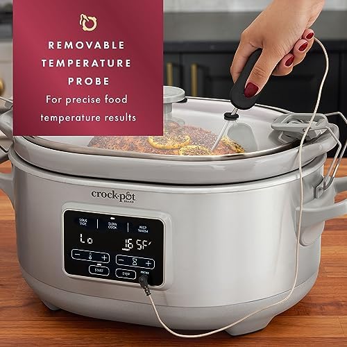 Crock-Pot 7 Quart Programmable Cook & Carry Slow Cooker W6JR