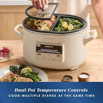Crock-Pot MultiMeal Multicooker with Programmable Slow Cooker H6JA