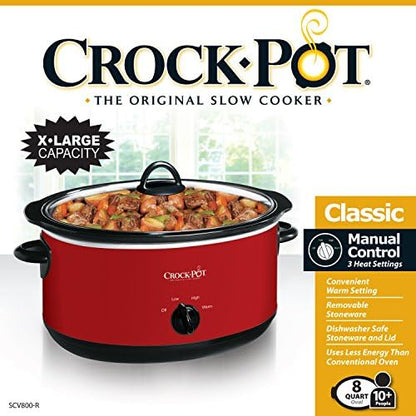 Crock-Pot Express Crock 8 Quart Programmable Slow Cooker QJW4