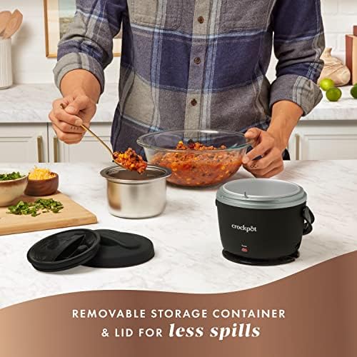 Crock-Pot Electric Lunch Box Food Warmer 20oz – Black R3YT