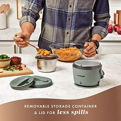 Crock-Pot Portable Electric Lunch Box Food Warmer – Green RNX5