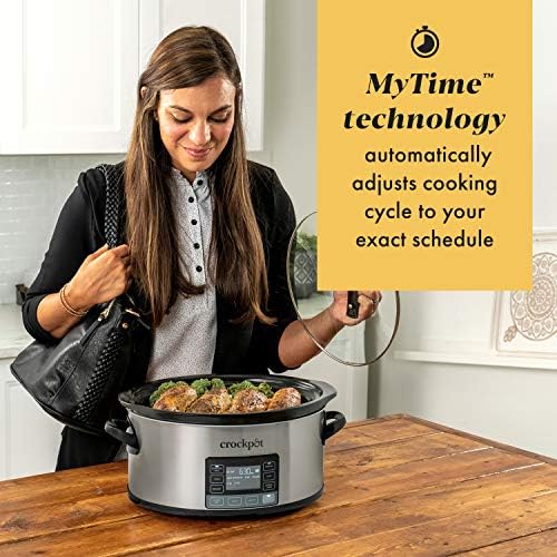 Crock-Pot MyTime 6 Quart Programmable Slow Cooker 9ONC