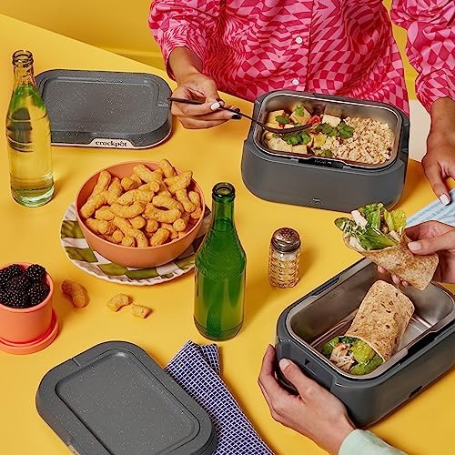 Crock-Pot Portable Electric Lunch Box Food Warmer 28oz YP5S