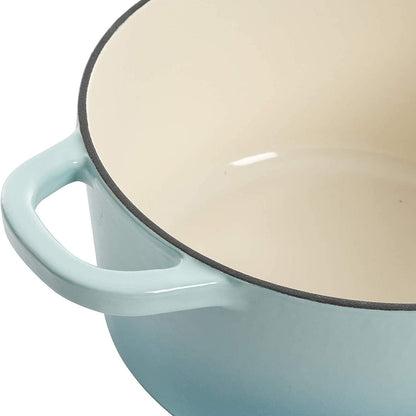Crock-Pot 3 Quart Enameled Cast Iron Dutch Oven – Aqua QB41