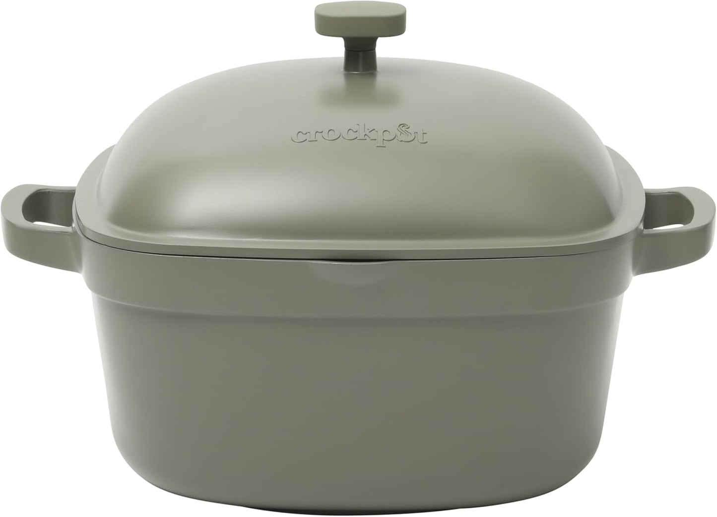 Crock-Pot 3 Quart Enameled Cast Iron Dutch Oven – Aqua QB41