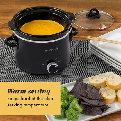 Crock-Pot 2 Quart Mini Slow Cooker – Classic Compact Cooker 0MVM
